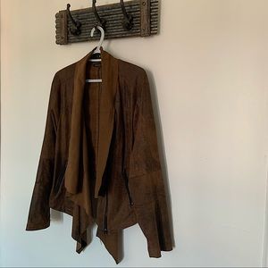 Devoted Luxury Apparel Faux Suede Jacket